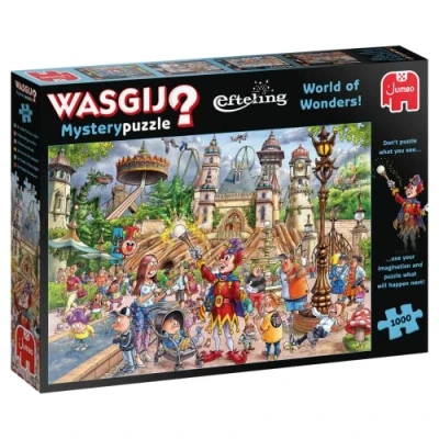 Abbildung von Jumbo Spiele Puzzle 25021 Wasgij Mystery 24 Efteling Welt voller Wunder 1000 Teile, Puzzleteile, Made in Europe