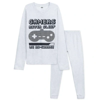 Abbildung von CityComfort Jungen Pyjama, Gaming Schlafanzug Set Geschenke für Kinder, Teenager (Grün, 15 Jahre)