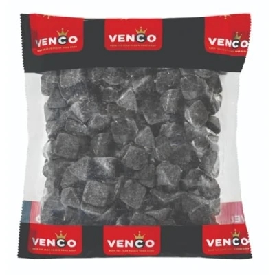 Abbildung von Venco Holland Lakritze &#039;Piramides&#039; 1kg Packung (normales Lakritz)