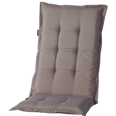 Abbildung von Madison Hochlehnerauflage &quot;Panama, 123 cm&quot;, passend für Hochlehner, taupe