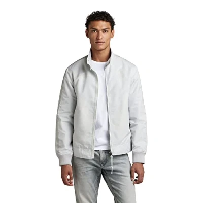 Abbildung von G STAR RAW Herren Harrington Jacke, Grau (oyster mushroom D22896 C143 D607), L