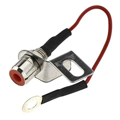 Abbildung von INKgrafiX® Chinch Adapter für Chinchkabel Umbauadapter IG54838 Clipcord Kabel Tattoo Maschine Deutschland Studio Profi Studioqualität