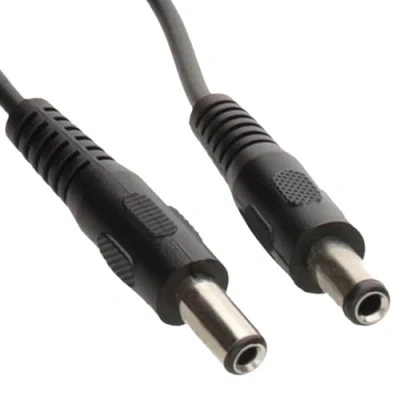 Abbildung von 2,5 mm x 5,5 DC Anschluss Anschlusskabel Männlich Zum Strom Kabel 2 m [2 Meter/2m]