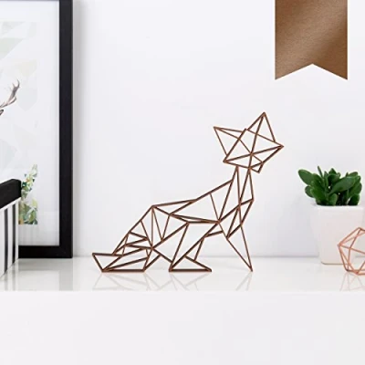 Abbildung von KLEINLAUT 3D Origami, Fuchs, 20 x 16 cm (M), Kupfer