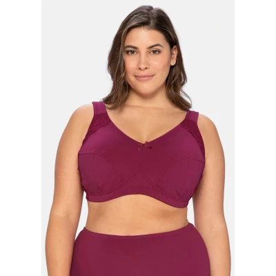 Abbildung von Sheego Bustier, Damen, Größe: 85B, Himbeere