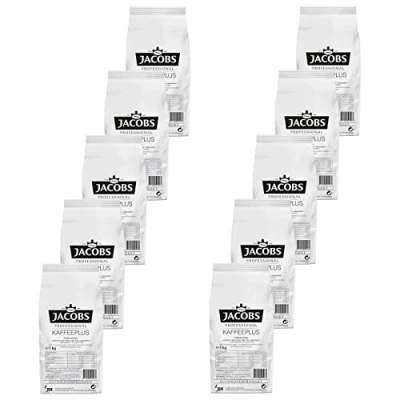 Abbildung von Jacobs Kaffeeplus löslicher, laktosefreier Kaffeeweisser 10 x 1 kg, kg