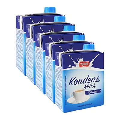 Abbildung von Turm Kondensmilch 7,5% Fett, 340g 5er Pack
