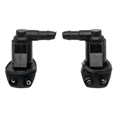 Abbildung von Scheibenwaschdüse MASO PAIR UNIVERSAL WINDSCHUTZSCHEIBENWASCHER TWIN JET ABGEWINKELTER EINLAUFDRUCK 4MM WWY3