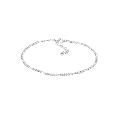 Abbildung von Elli Gliederarmband Armband Figaro Panzer Basic 925er Silber
