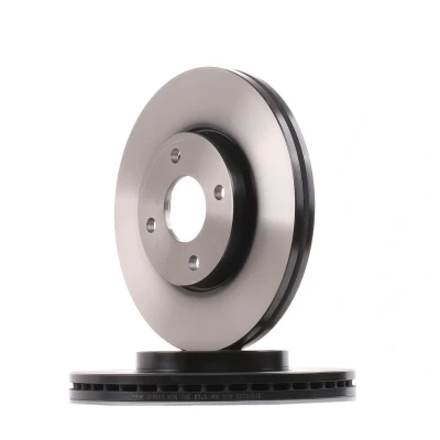 Abbildung von TRW DF6520 Bremsscheibe 278 25 4 108 Belüftet lackiert FORD: FIESTA 5