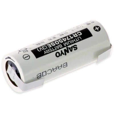 Abbildung von FDK CORPORATION Lithium Batterie CR 17450SE, A, mit U Lötfahne, 3 V , 2500 mAh