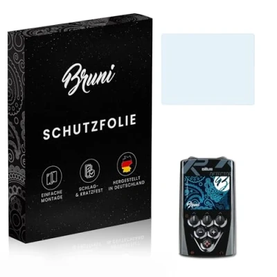 Abbildung von Bruni Schutzfolie kompatibel mit XP Detectors Deus Folie, glasklare Displayschutzfolie (2X)