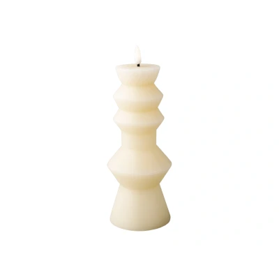 Abbildung von LED Kerze d8.4h23 cm creme/warmweiss Weihnachten Lumineo