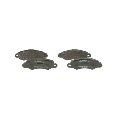 Abbildung von BOSCH 0 986 424 804 Bremsbelagsatz Low Metallic mit akustischer Verschleißwarnung SUZUKI: SWIFT 2 Schragheck, Stufenheck
