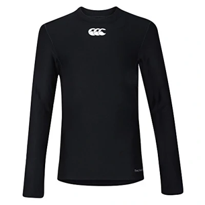 Abbildung von Canterbury Kinder Oberteil Thermoreg Base Layer Langarm Unterhemd, Schwarz, L, E746845 989 LB