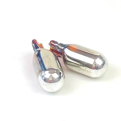Abbildung von INION 2x Stück WY5W CHROM/AMBER W2.1x9.5d T10 5W 12V Glühlampe Seitenblinker Binker Autolampen