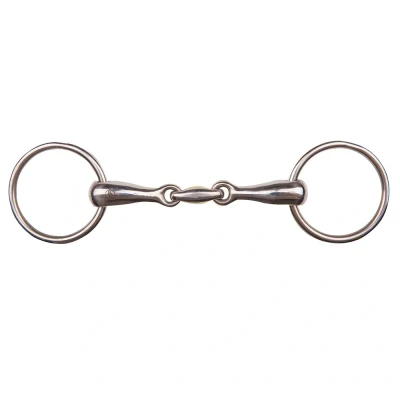 Abbildung von BR Doppelter gebrochener loser Ring, 18 mm massiv 13,5 Grau