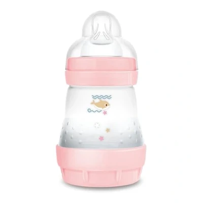 Abbildung von MAM Easy Start Anti Kolik Flasche mit SkinSoftTM Silikonsauger, 0+ Monate, 160 ml, Rosa