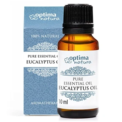 Abbildung von Eukalyptusöl Optima Natura 100% Naturreines Ätherisches, Eucalyptus Oil, Ideal für Aromatherapie 10ml