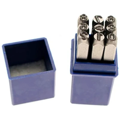 Abbildung von BGS 3036 Einschlagzahlen 6 mm DIN 1451 Schlag Zahlen / Schlagstempel