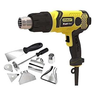 Abbildung von Stanley FME670K, Heißluftpistole, Pistolengriff, Überhitzung, Schwarz, Gelb, 550 l/min, 600 C