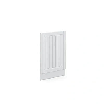 Abbildung von Vicco Frontblende Fame Line, Weiß Landhaus/Weiß, 45 cm ohne Arbeitsplatte