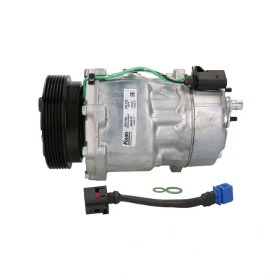 Abbildung von NISSENS 890761 Kompressor SD7V16 12 PAG 46 R 134a VOLKSWAGEN: Golf 4 Schrägheck, Bora Limousine, Variant, FORD: Galaxy Mk1 MPV kfzteile,