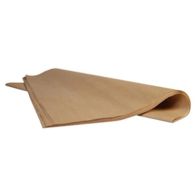 Abbildung von Clairefontaine 895771C Packung mit 25 Blatt Kraftpapier (60g, 70 x 100 cm, ideal für Kunstprojekte und zum Einpacken) Naturbraun