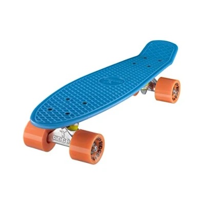 Abbildung von Ridge Skateboard Mini Cruiser, blau orange, 22 Zoll, R22