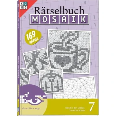 Abbildung von Mosaik Rätselbuch Nr. 7 (Logik Rätsel): Rätsel fürs Auge (Mosaik Rätselbuch: Logik Rätsel, Band 7)