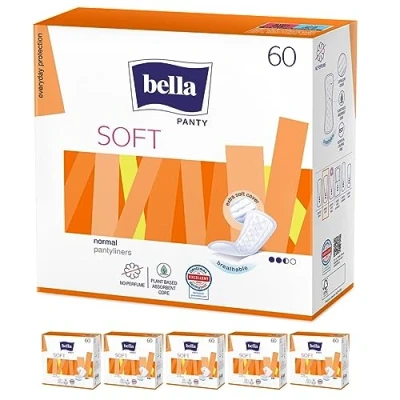 Abbildung von bella Panty Slipeinlagen Soft 6er Pack (6 x 60 Stück) atmungsaktiv für idealen Schutz