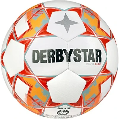 Abbildung von Derbystar Unisex Jugend Stratos S Light V23 Fußball, Mehrfarbig, 4