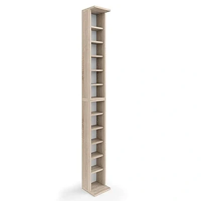 Abbildung von Vicco CD Regal, Sonoma/Sonoma, 21 x 183.6 cm Groß