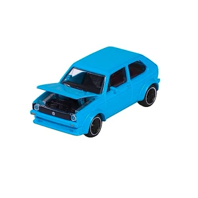 Abbildung von majORETTE Spielzeug Auto Spielzeugauto Vintage VW Golf MK1 blau 212052010Q12
