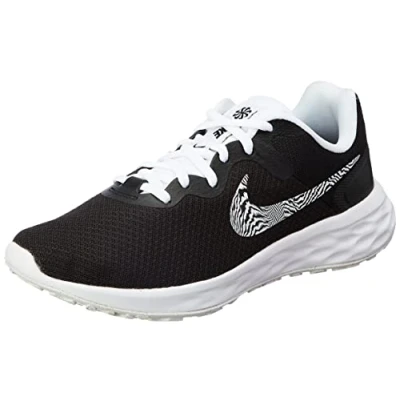 Abbildung von Nike Performance Revolution 6 NN PRM Laufschuh Neutral, Damen, Größe: 36.5, Black/white Schuhe