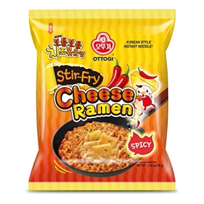 Abbildung von OTTOGI Spicy Stir Fry Cheese Ramen 130GX4