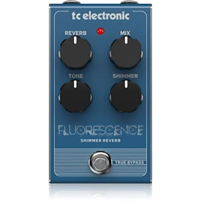 Abbildung von TC Electronic FLUORESCENCE SHIMMER Reverb Schimmerndes Pedal mit intuitiver 4 Knopf Oberfläche für moderne, ätherische Sounds