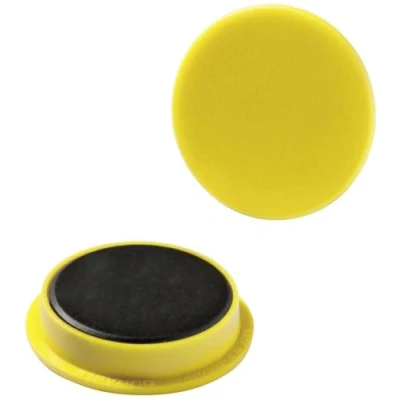 Abbildung von Durable Magnete, Industrieverpackung, 15 mm, 75p, gelb, 20 Stück, 475104