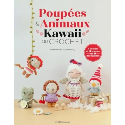 Abbildung von poupées &amp; animaux Kawaï au crochet: 4 et 14 fil des saisons