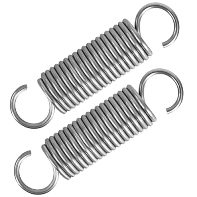 Abbildung von GUNGY Zugfedern mit Haken Edelstahl Spannfeder Zugfeder 70mm Außendurchmesser 18mm Drahtdurchmesser 2mm Maximale Zugkraft 8,3kg 2x18x70mm 2 Stück