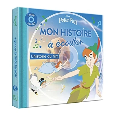 Abbildung von PETER PAN Mon histoire à écouter L&#039;histoire du film Livre CD Disney