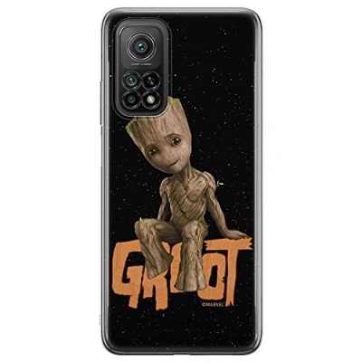 Abbildung von ERT GROUP Handyhülle für Xiaomi Redmi Note 11 Pro 5G/11 4G Original und offiziell Lizenziertes Marvel Muster Groot 005 optimal an die Form des Handy angepasst, hülle aus TPU