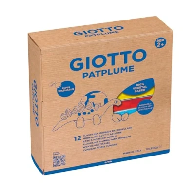 Abbildung von Giotto Patplume, Gemüseknete, 12 x 350 g, Farben