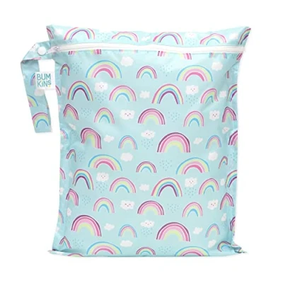 Abbildung von Bumkins wasserdichte Tasche Rainbows, 30 x 35 cm,