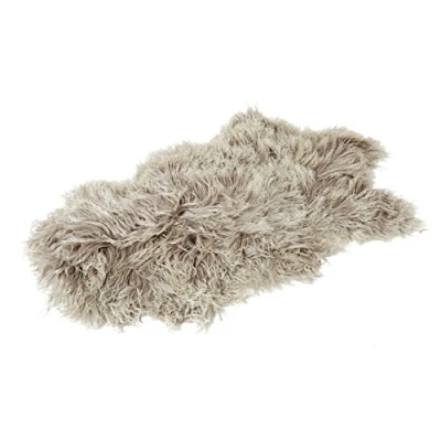 Abbildung von Reissner Lammfelle Naturform Tibetlammfell TP2 100x55cm Farbe Taupe JYC02