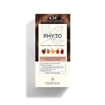 Abbildung von Phyto Haarcoloration Permanent Color Kit 6.34 1 set