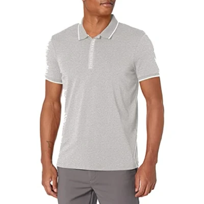Abbildung von Armani Exchange Poloshirt, Herren, Größe: XL, Grau