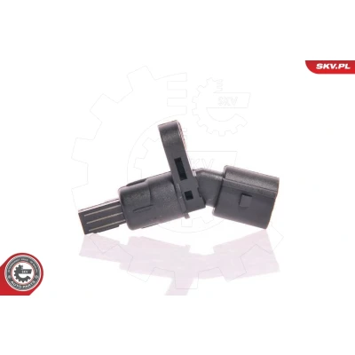 Abbildung von ESEN SKV 06SKV010 ABS Sensor Hinterachse 2 polig 12V elektrisch schwarz oval Male VOLKSWAGEN: Golf 4 Schrägheck, Variant, Lupo / 3L