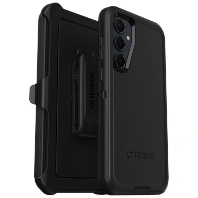 Abbildung von Otterbox Defender Kunststoff Back Cover Schwarz Samsung Galaxy A55 5G