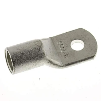 Abbildung von SeKi 1x Rohrkabelschuh 95mm² Loch Ø M8 Unisoliert Kabelschuh aus Kupfer verzinnt Kabel Verbinder für Batteriekabel, Verteilerkästen, Kfz